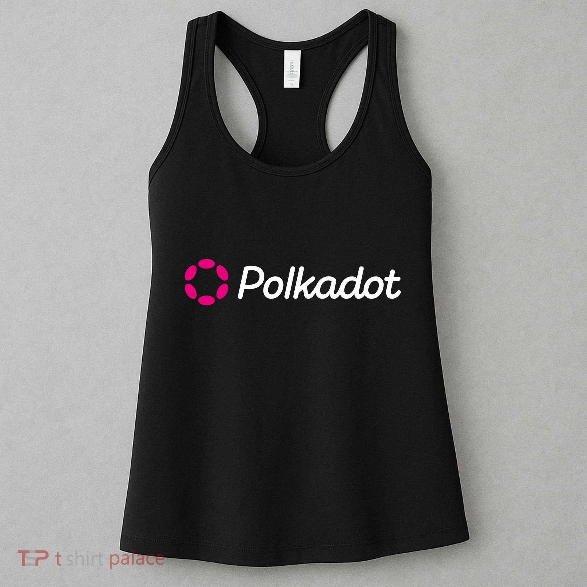Polkadot Crypto To The Moon HODL DOT Blockchain Polkadot Women's Tank Top