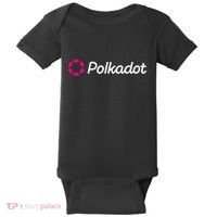 Polkadot Crypto To The Moon HODL DOT Blockchain Polkadot Baby Bodysuit thumb 0