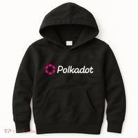 Polkadot Crypto To The Moon HODL DOT Blockchain Polkadot Kids Hoodie thumb 0