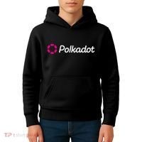 Polkadot Crypto To The Moon HODL DOT Blockchain Polkadot Kids Hoodie thumb 4