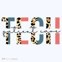 Patient Care Tech Leopard Patient Care Technician PCT Hoodie thumb 2