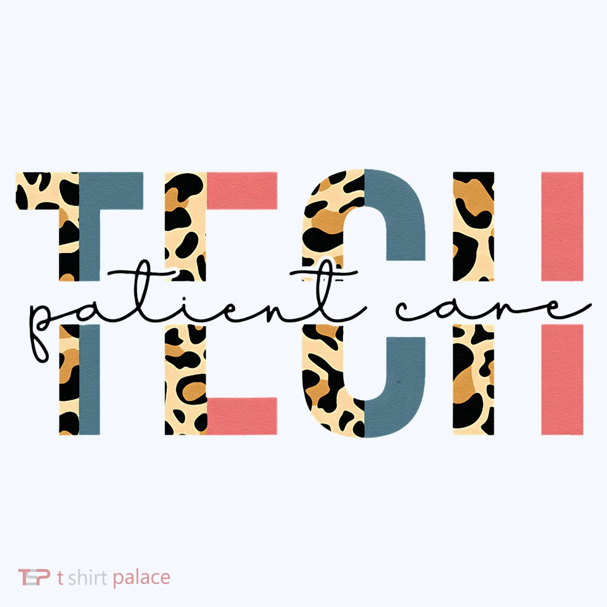 Patient Care Tech Leopard Patient Care Technician PCT Hoodie
