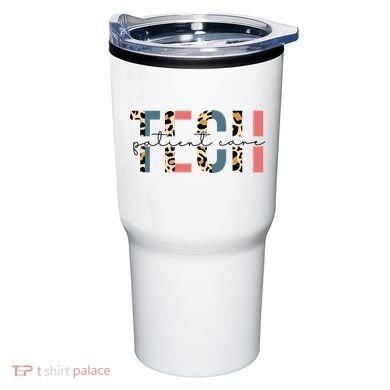Patient Care Tech Leopard Patient Care Technician PCT Tumbler