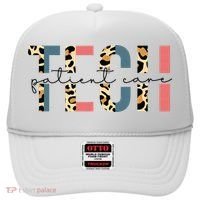 Patient Care Tech Leopard Patient Care Technician PCT Hat thumb 0