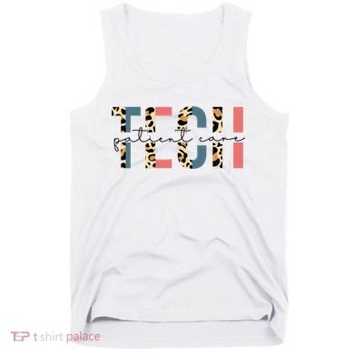 Patient Care Tech Leopard Patient Care Technician PCT Tank Top