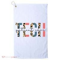 Patient Care Tech Leopard Patient Care Technician PCT Golf Towel thumb 0