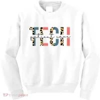 Patient Care Tech Leopard Patient Care Technician PCT Kids Sweatshirt thumb 0