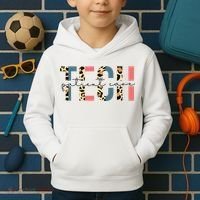 Patient Care Tech Leopard Patient Care Technician PCT Kids Hoodie thumb 2