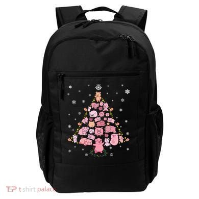 Pig Christmas Tree Backpack