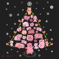 Pig Christmas Tree Tumbler thumb 3