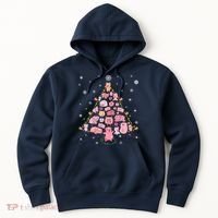 Pig Christmas Tree Hoodie thumb 0