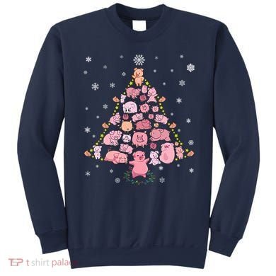 Pig Christmas Tree Sweatshirt