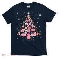 Pig Christmas Tree T-Shirt thumb 0