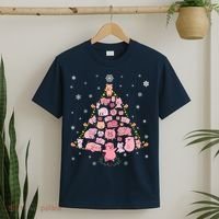 Pig Christmas Tree T-Shirt thumb 2