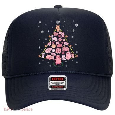 Pig Christmas Tree Hat