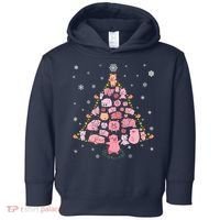 Pig Christmas Tree Toddler Hoodie thumb 0
