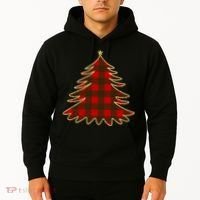 Plaid Christmas Tree Hoodie thumb 2