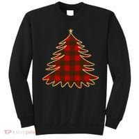 Plaid Christmas Tree Sweatshirt thumb 0