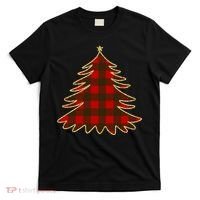 Plaid Christmas Tree T-Shirt thumb 0