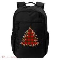 Plaid Christmas Tree Backpack thumb 0