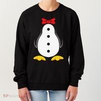 Penguin Costume Tuxedo Halloween Gift For Women's Sweatshirt thumb 0