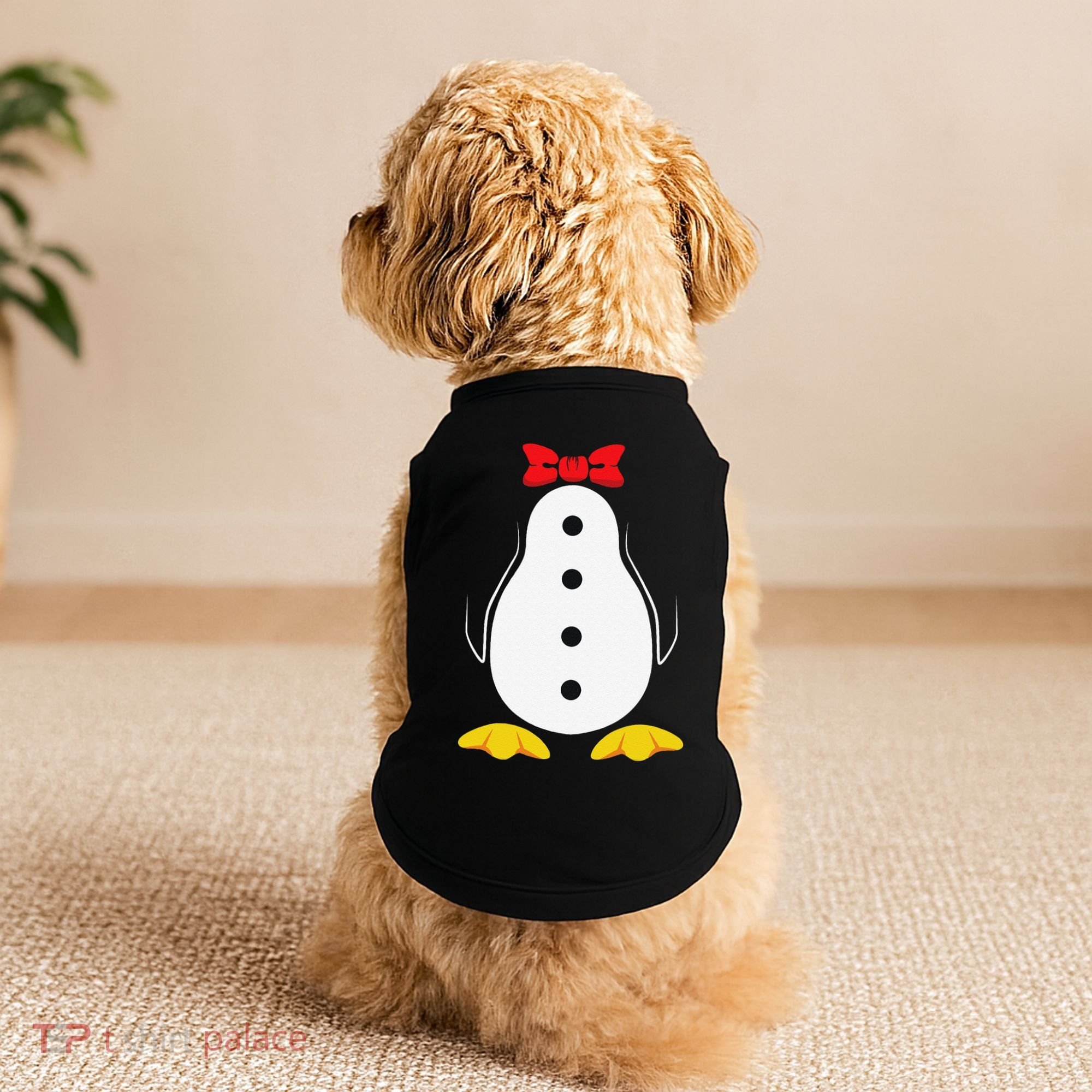 Penguin Costume Tuxedo Halloween Gift For Doggie Tank