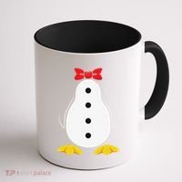 Penguin Costume Tuxedo Halloween Gift For Coffee Mug thumb 1