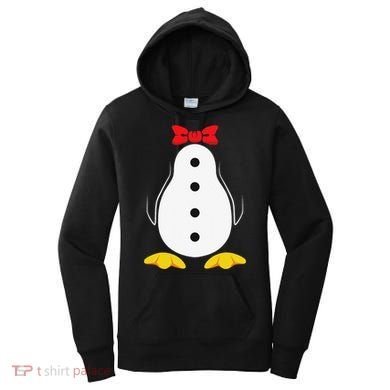 Penguin Costume Tuxedo Halloween Gift For Women's Hoodie