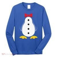 Penguin Costume Tuxedo Halloween Gift For Long Sleeve Shirt thumb 0