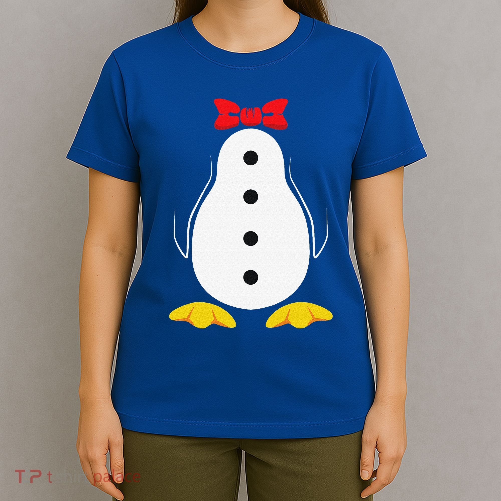 Penguin Costume Tuxedo Halloween Gift For T-Shirt