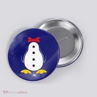 Penguin Costume Tuxedo Halloween Gift For Button thumb 0