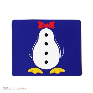 Penguin Costume Tuxedo Halloween Gift For Mousepad