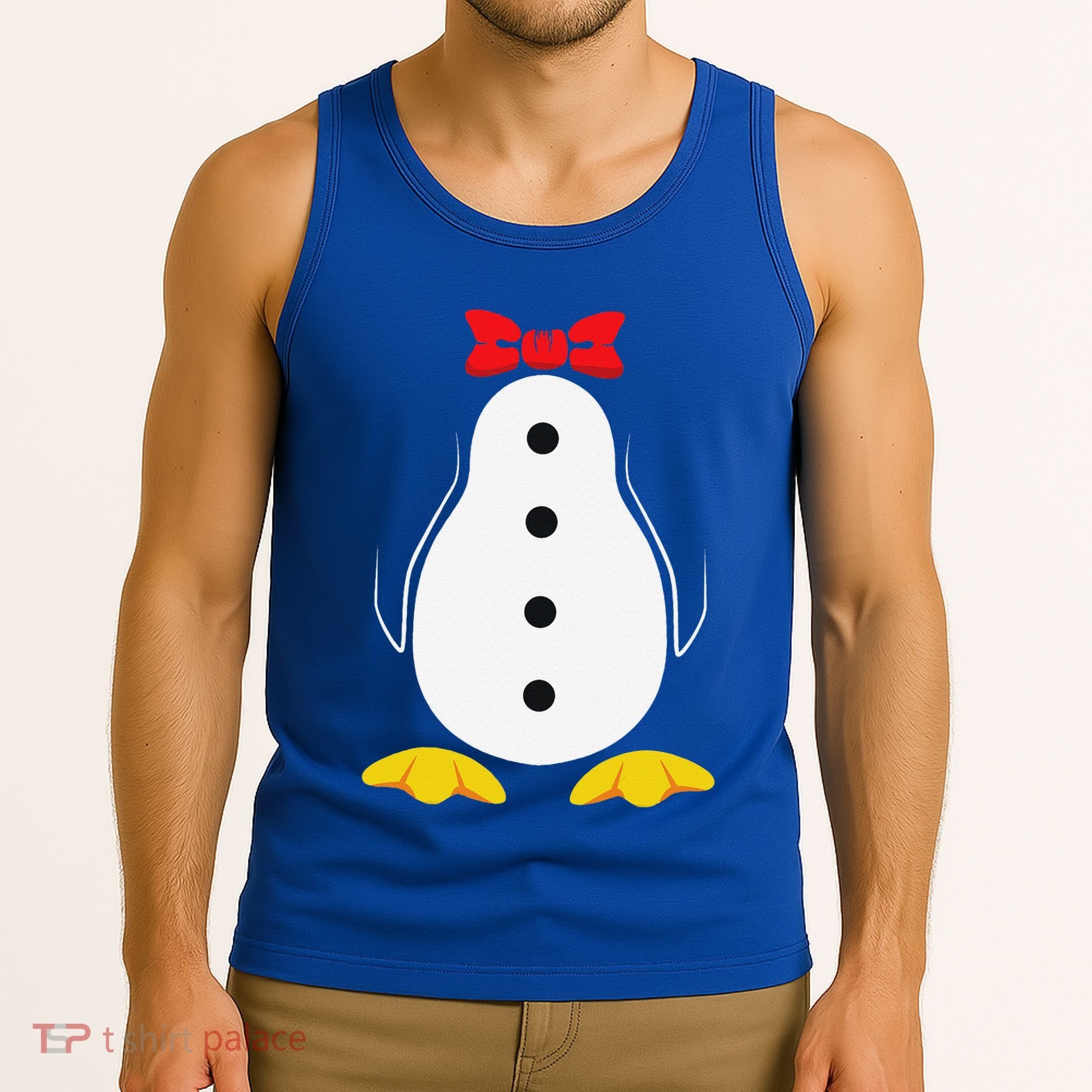 Penguin Costume Tuxedo Halloween Gift For Tank Top