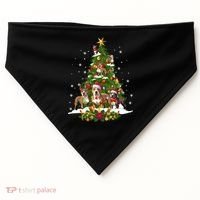 Pitbull Christmas Tree Pitbull Dog Xmas Party Great Gift USA-Made Doggie Bandana thumb 0