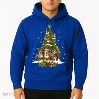 Pitbull Christmas Tree Pitbull Dog Xmas Party Great Gift Hoodie thumb 2