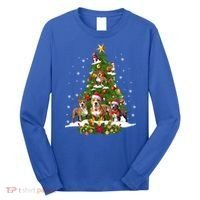 Pitbull Christmas Tree Pitbull Dog Xmas Party Great Gift Long Sleeve Shirt thumb 0