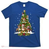 Pitbull Christmas Tree Pitbull Dog Xmas Party Great Gift T-Shirt thumb 0