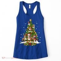 Pitbull Christmas Tree Pitbull Dog Xmas Party Great Gift Women's Tank Top thumb 0