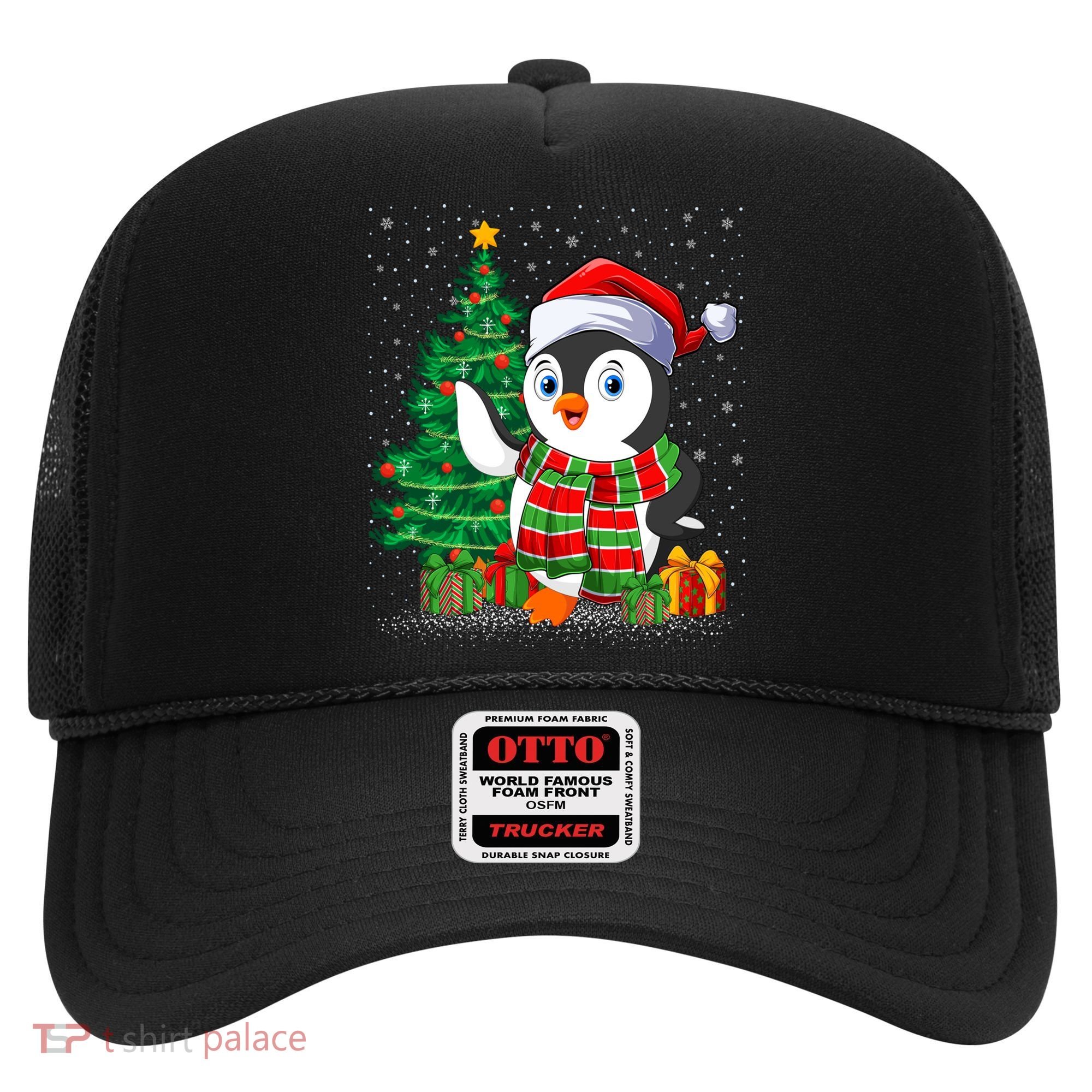 Penguin Christmas Tree Lights Santa Penguin Xmas Cute Gift Hat