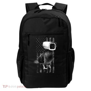 Pidgeon Camera USA Flag Backpack