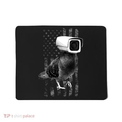Pidgeon Camera USA Flag Mousepad