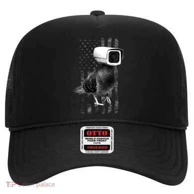 Pidgeon Camera USA Flag Hat