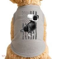 Pidgeon Camera USA Flag Doggie Tank thumb 0