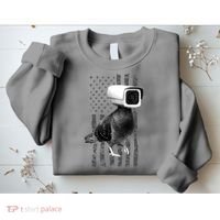 Pidgeon Camera USA Flag Sweatshirt thumb 2
