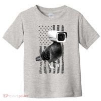 Pidgeon Camera USA Flag Toddler T-Shirt thumb 0