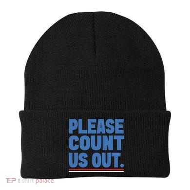 Please Count Us Out Funny Phoenix City Arizona Beanie