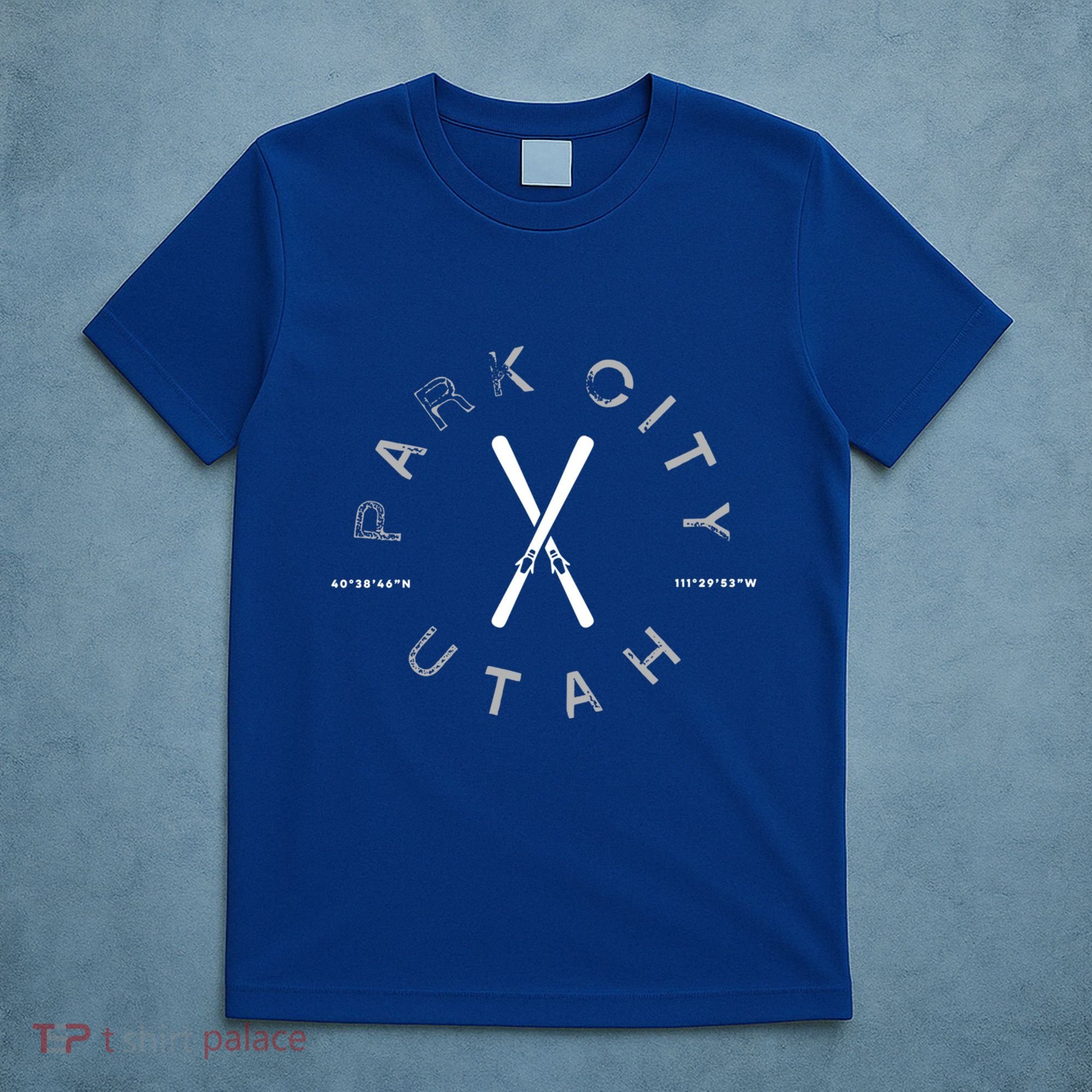 Park City Utah Graphic Vintage Retro Skiing Gift T-Shirt