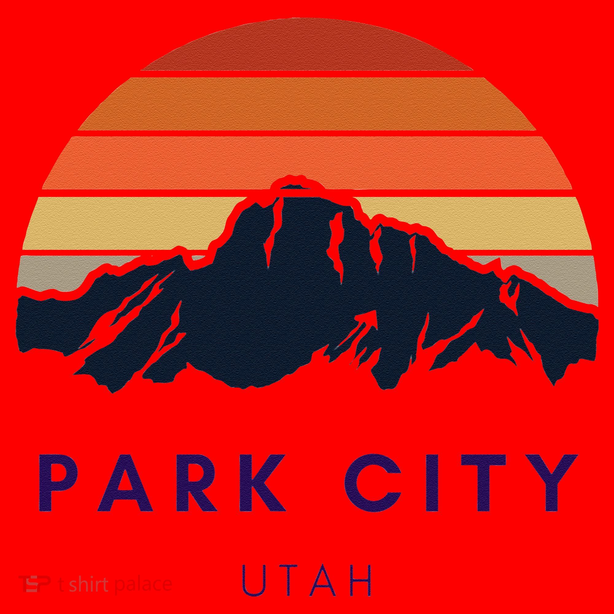 Park City Utah Skiing Snowboarding Hikers Utah Gifts UT Santa Hat