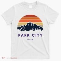 Park City Utah Skiing Snowboarding Hikers Utah Gifts UT T-Shirt thumb 0