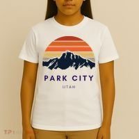 Park City Utah Skiing Snowboarding Hikers Utah Gifts UT T-Shirt thumb 4